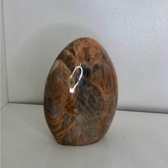 Black/Peach Moonstone Freeform - Picture 7 of 9